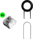 Teclado EVGA Mecanico Z15 RGB Clicky Switch 822-W1-15SP-K2 (español)