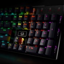 Teclado Redragon Mecanico Devarajas K556 - RGB LED, base de aluminio, 104 teclas estándar