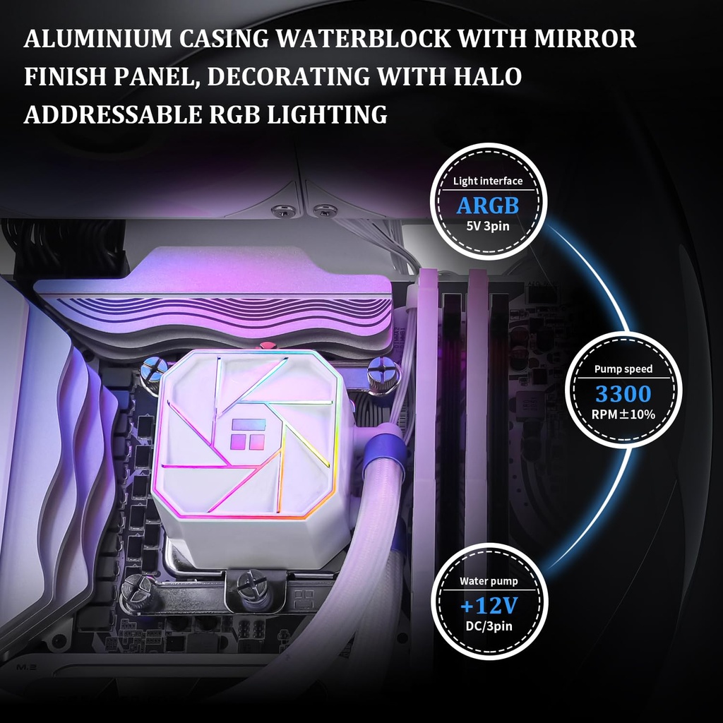 Thermalright Aqua Elite 240 V3 Aio Enfriador de CPU