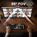 UGREEN Cámara web 2K para PC Ultra HD 1080P Cámara web con micrófono, cámara de PC con cubierta de privacidad, cámara web USB para transmisión, conferencias, videollamadas, zoom, Skype, equipos