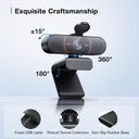 Webcam EMEET C960 - USB Resolucion 1080p