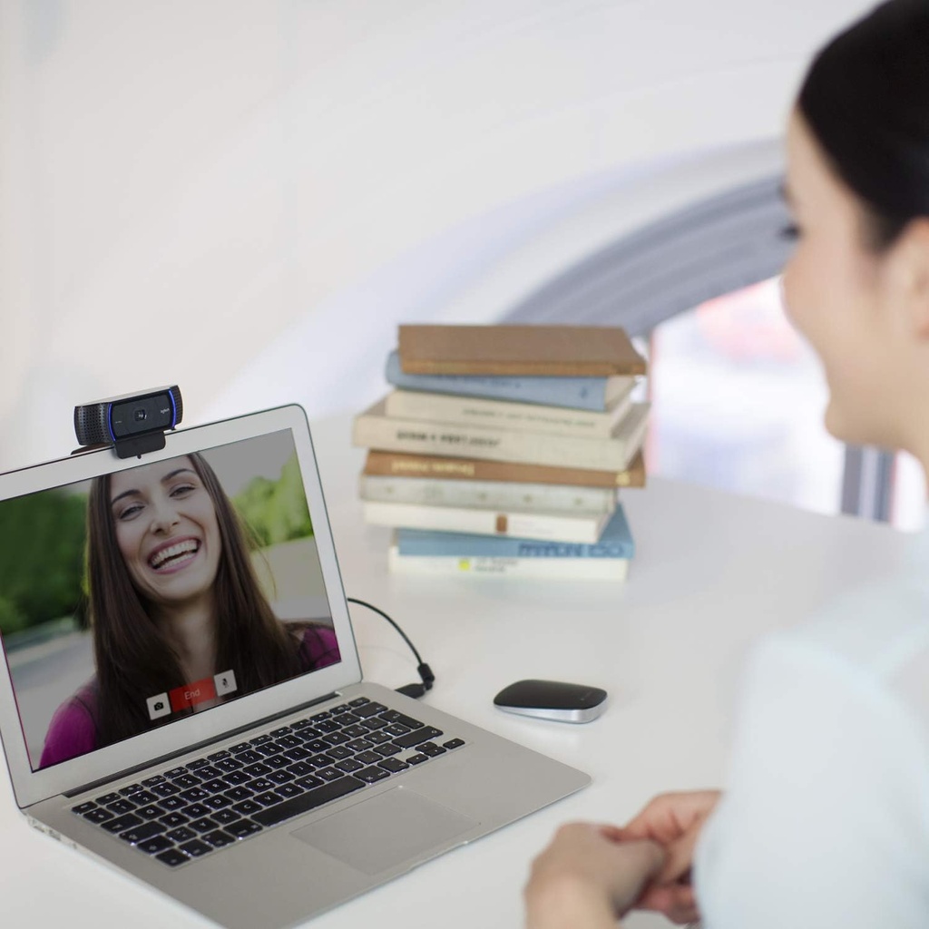 Webcam Logitech C920x HD Pro, Full HD de 1080p/30fps