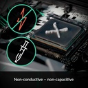 ARCTIC MX-4 (0.14 oz) - Pasta térmica de alto rendimiento para todos los procesadores (CPU, GPU - PC), muy alta conductividad térmica, larga durabilidad, aplicación segura, no conductora, pasta