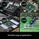 ARCTIC MX-4 (0.14 oz) - Pasta térmica de alto rendimiento para todos los procesadores (CPU, GPU - PC), muy alta conductividad térmica, larga durabilidad, aplicación segura, no conductora, pasta