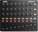 Akai Professional MIDImix consola mezcladora DAW de alto rendimiento USB (24 perillas / 16 botones / 8 reguladores de volumen)