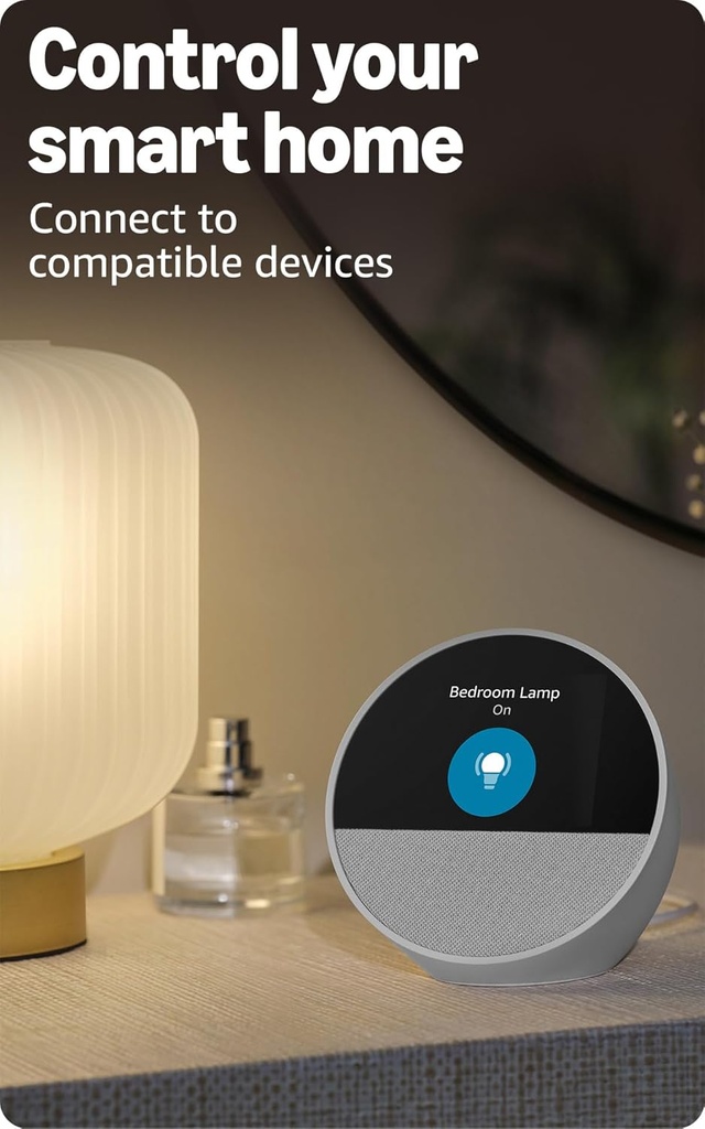 Amazon Echo Spot (2024) Parlante/Despertador Inteligente Con Alexa - Azul Oceánico