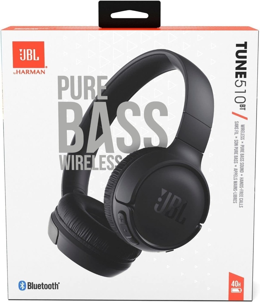 Audifonos JBL Tune 510BT Inalambricos - Black