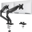 Base Para Monitor MOUNTUP a GAS Para Monitor 17" a 32" - Hasta 8Kg - MU0004 (BLACK)
