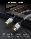 Cable HDMI Highwings 4K - 60Hz - 10,66Mts (35Pies) HDMI 2.0  (X003TZAS7T)