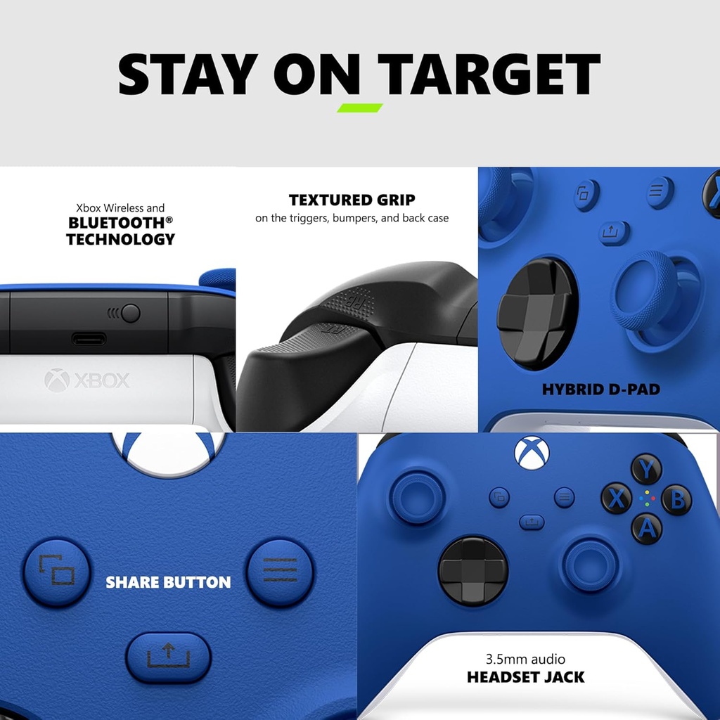 Control Xbox Core Wireless - Shock Blue