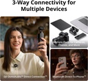 DJI Mic 3 (2 TX + 1 RX + estuche de carga)