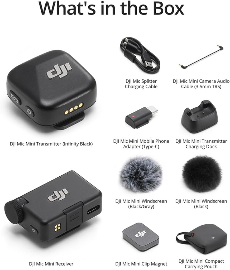 DJI Mic Mini (1 TX + 1 RX)