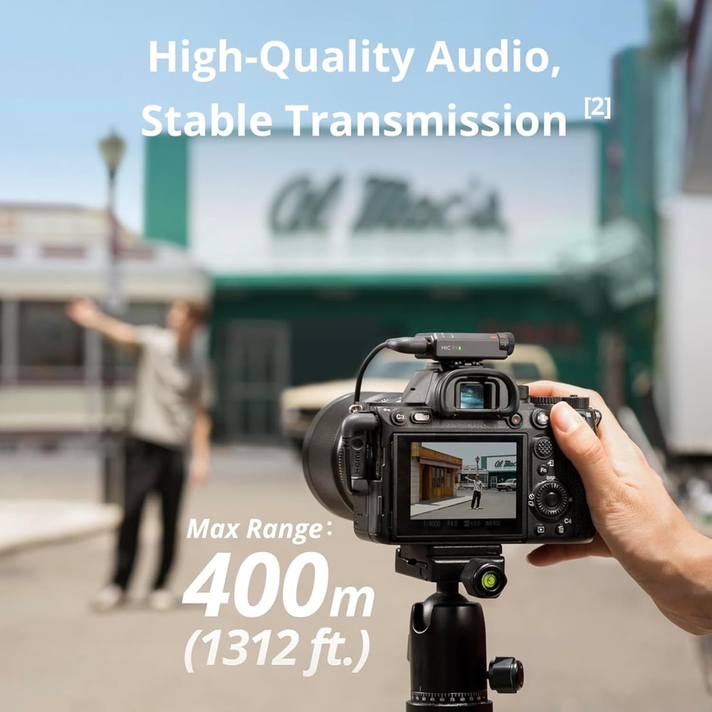 DJI Mic Mini (2 TX + 1 RX + estuche de carga)