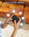 Donner MEDO Controlador MIDI Bluetooth, caja de ranura portátil | Acorde, muestra, plomo, bajo, batería | Bucle y sintetizador integrados | iOS, Mac, Windows, Android | Funda de silicona, Donner Play