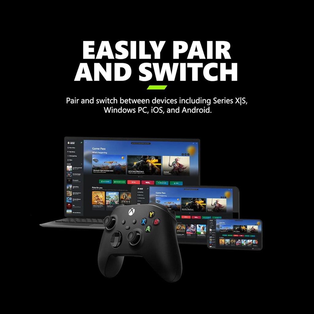 Control Xbox Core Wireless - Carbon Black