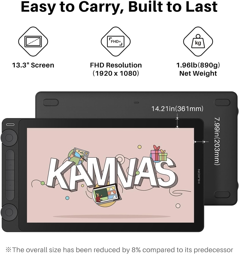 HUION Kamvas 13 (Gen 3)