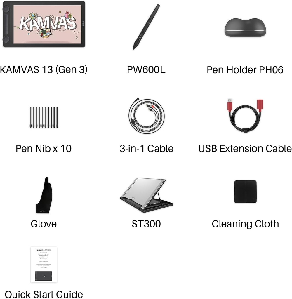 HUION Kamvas 13 (Gen 3)