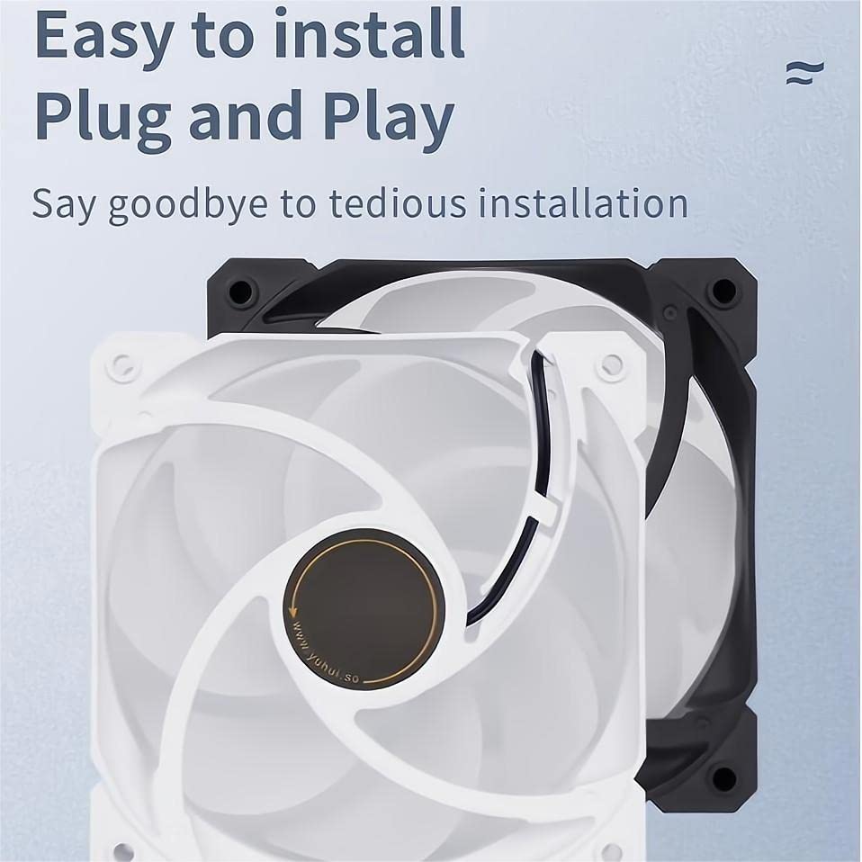 Disipador SAMA IMB 3 in 1 ARGB Fan Kit with Fan Hub, Addressable RGB 120mm