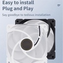 Disipador SAMA IMB 3 in 1 ARGB Fan Kit with Fan Hub, Addressable RGB 120mm