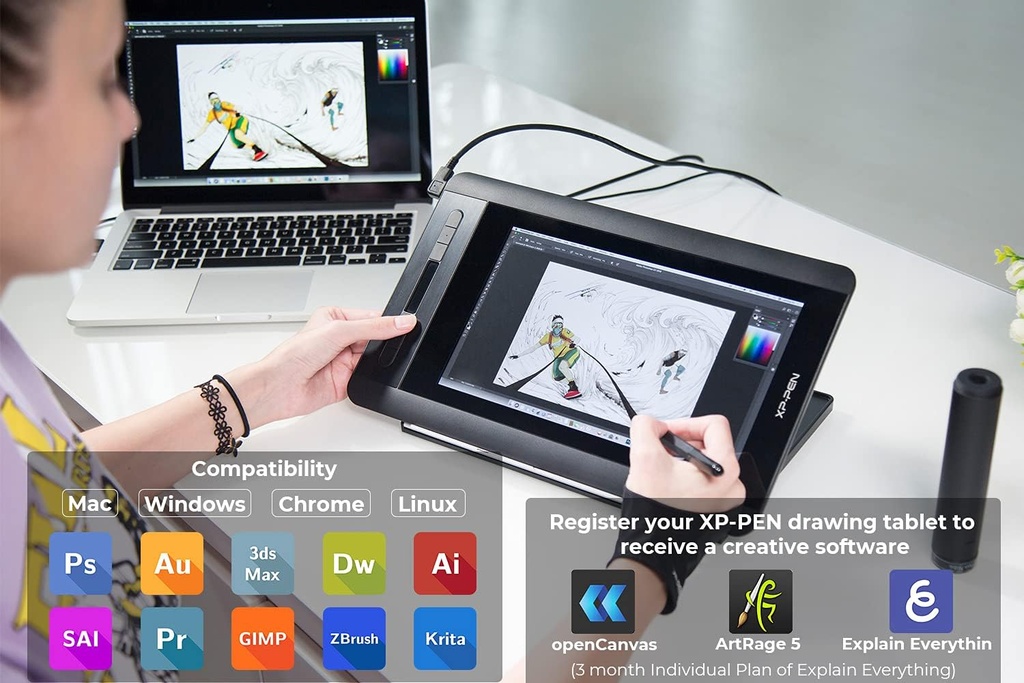 Tablet De Dibujo XP-PEN Artist12 - 11.6 Inch FHD