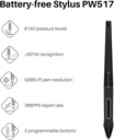 Tablet De Dibujo/Diseño - HUION KAMVAS 22 - Con Pantalla 21.5" Full HD - 120% sRGB - Windows PC, Mac, Android