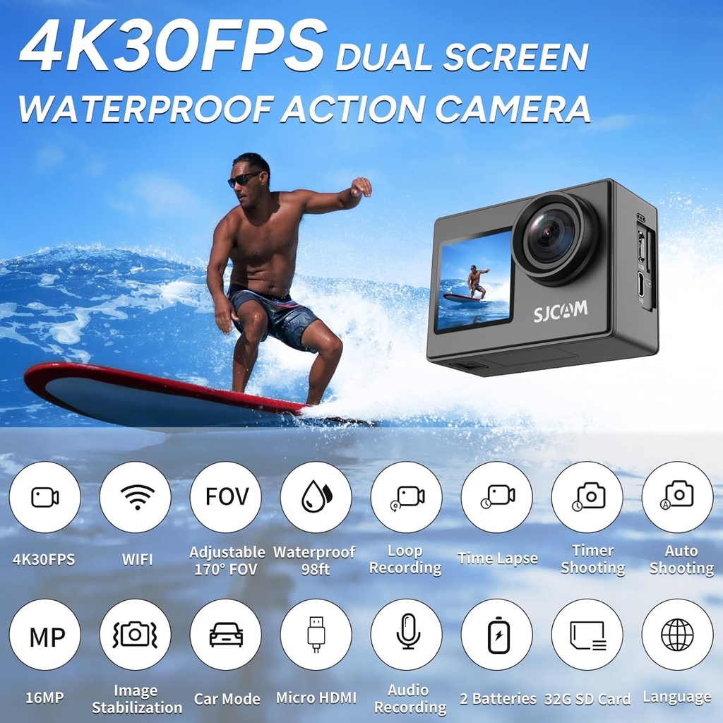 CAMARA SJCAM SJ4000 DUAL