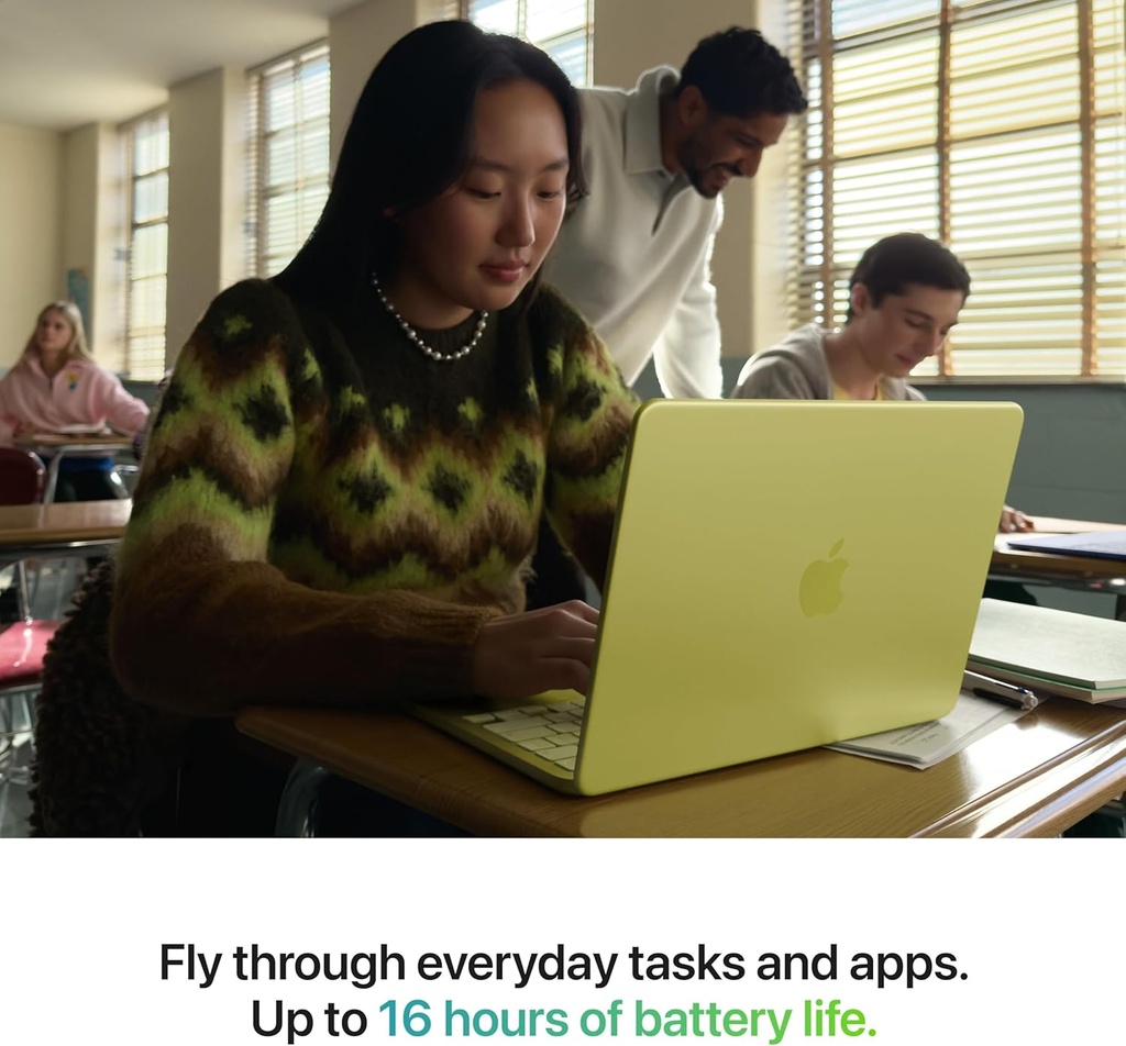 Apple Laptop MacBook Neo 2026 de 13 pulgadas con chip A18 Pro: diseñada para inteligencia artificial y Apple Intelligence, pantalla de retina líquida, memoria unificada de 8 GB, almacenamiento SSD de 256 GB