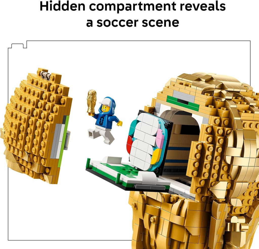 Conjunto de construcción del trofeo oficial del Mundial de la FIFA de LEGO Ediciones
