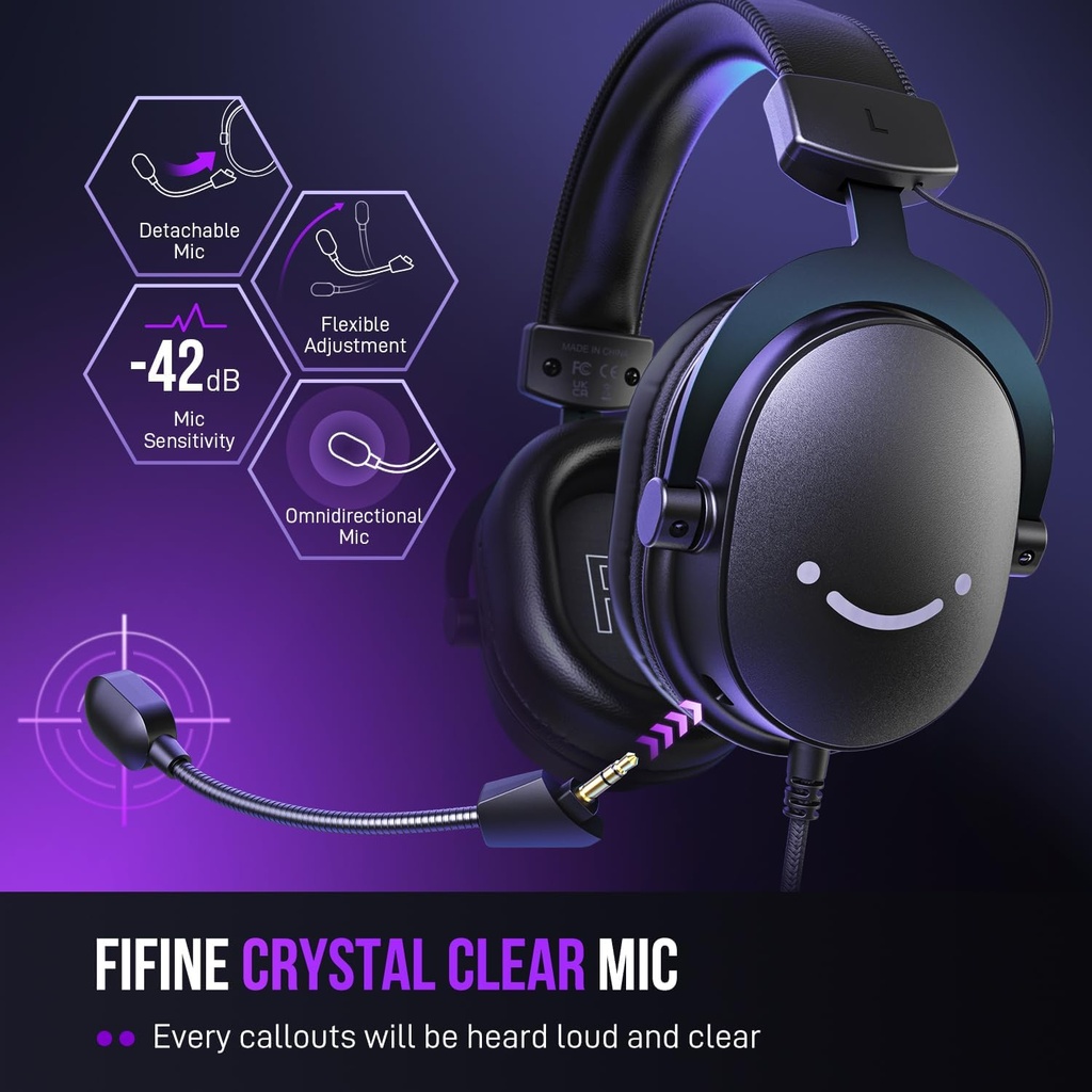 FFIFINE Auriculares H9 - 7.1