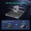 FlashForge Adventurer 5M Pro impresora 3D - Impresión ultrarrápida de 600mm/s, nivelación automática, doble filtración, silenciosa y cerrada (50dB), volumen de construcción 220x220x220mm