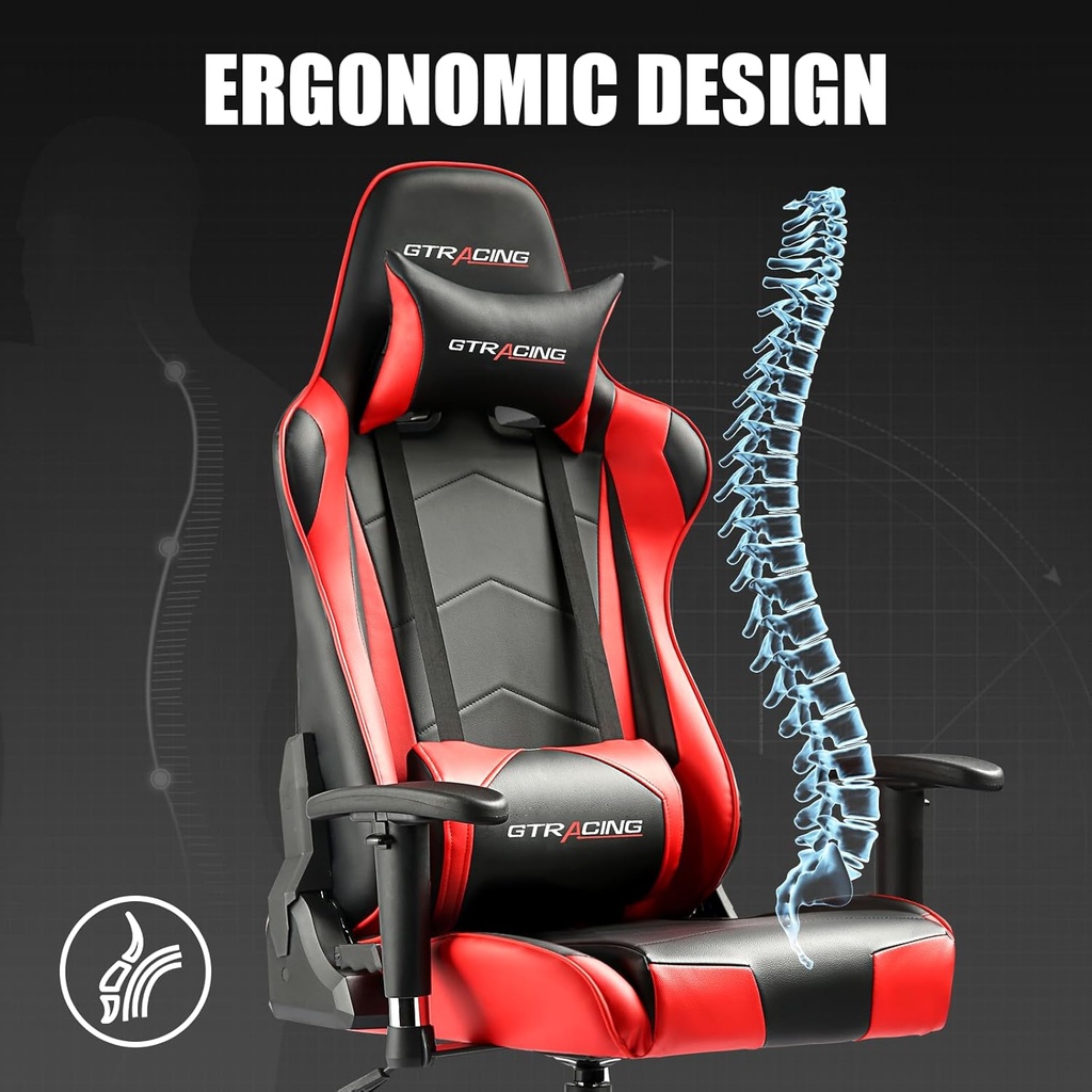 GTRACING SILLA GAMER PRO SERIES // GT099-RED