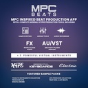 AKAI Professional LPK25: Controlador USB MIDI Ultra-Portátil de 25 Teclas (Negro)