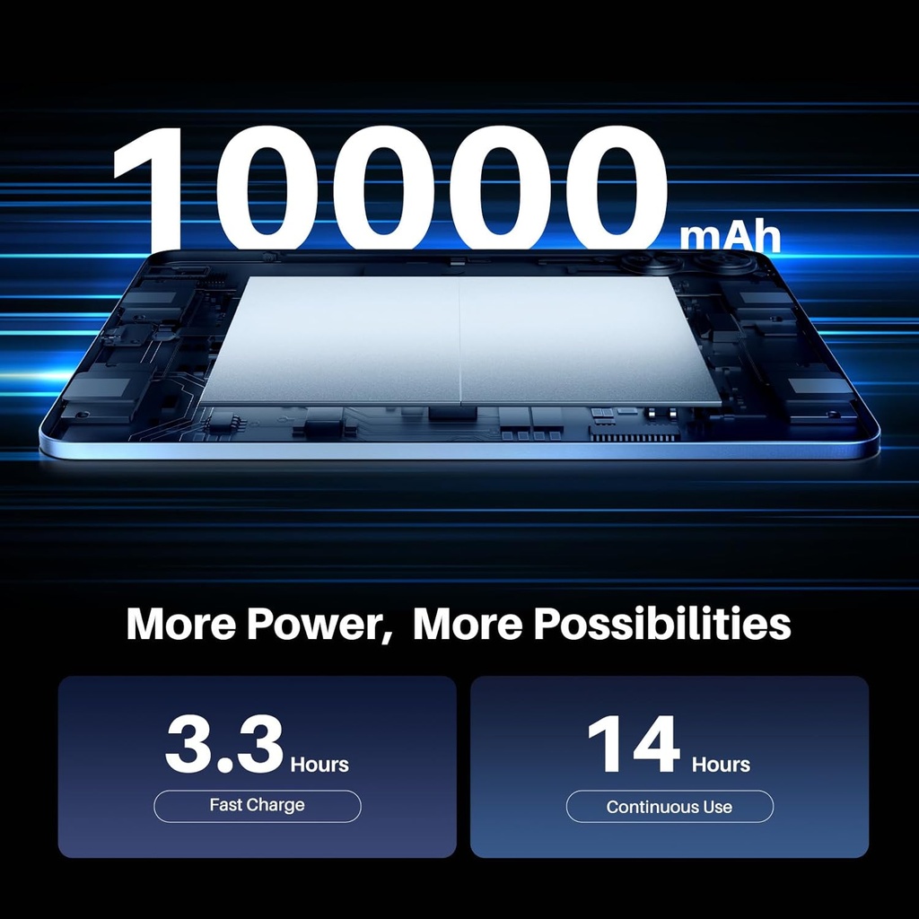 HUION Kamvas Slate 13 Tableta de Dibujo Independiente, Pantalla de 12.7 Pulgadas Sin Necesidad de Computadora, Resolución 2K QHD, Tableta de Arte Digital Completamente Laminada con Lápiz H, 8G+256G