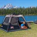 Coleman 4Person Instant Camping Tent with 1-Minute Setup, Large Family Tent with Pre-Attached Poles, Air Vent, & Carry Bag, Sets Up in About 60 Seconds 