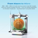 Creality Impresora 3D SPARKX i7 con monitoreo de cámara AI, nivelación automática, impresión de escritorio silenciosa de alta velocidad, fácil configuración, extrusora de unidad directa, conectividad 