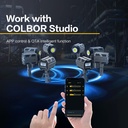 Luz De Video COLBOR - COB CL60 - Potencia 65W, 2700K a 6500K, CRI 97+