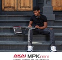 AKAI Professional MPK Mini MK3 - 25 Key USB MIDI Keyboard Controller With 8 Backlit Drum Pads, 8 Knobs and Music Production Software included (Black)