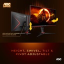 Monitor AOC 27G2S - 27" Full HD VA - 165 Hz