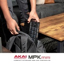 AKAI Professional MPK Mini MK3 - 25 Key USB MIDI Keyboard Controller With 8 Backlit Drum Pads, 8 Knobs and Music Production Software included (Black)