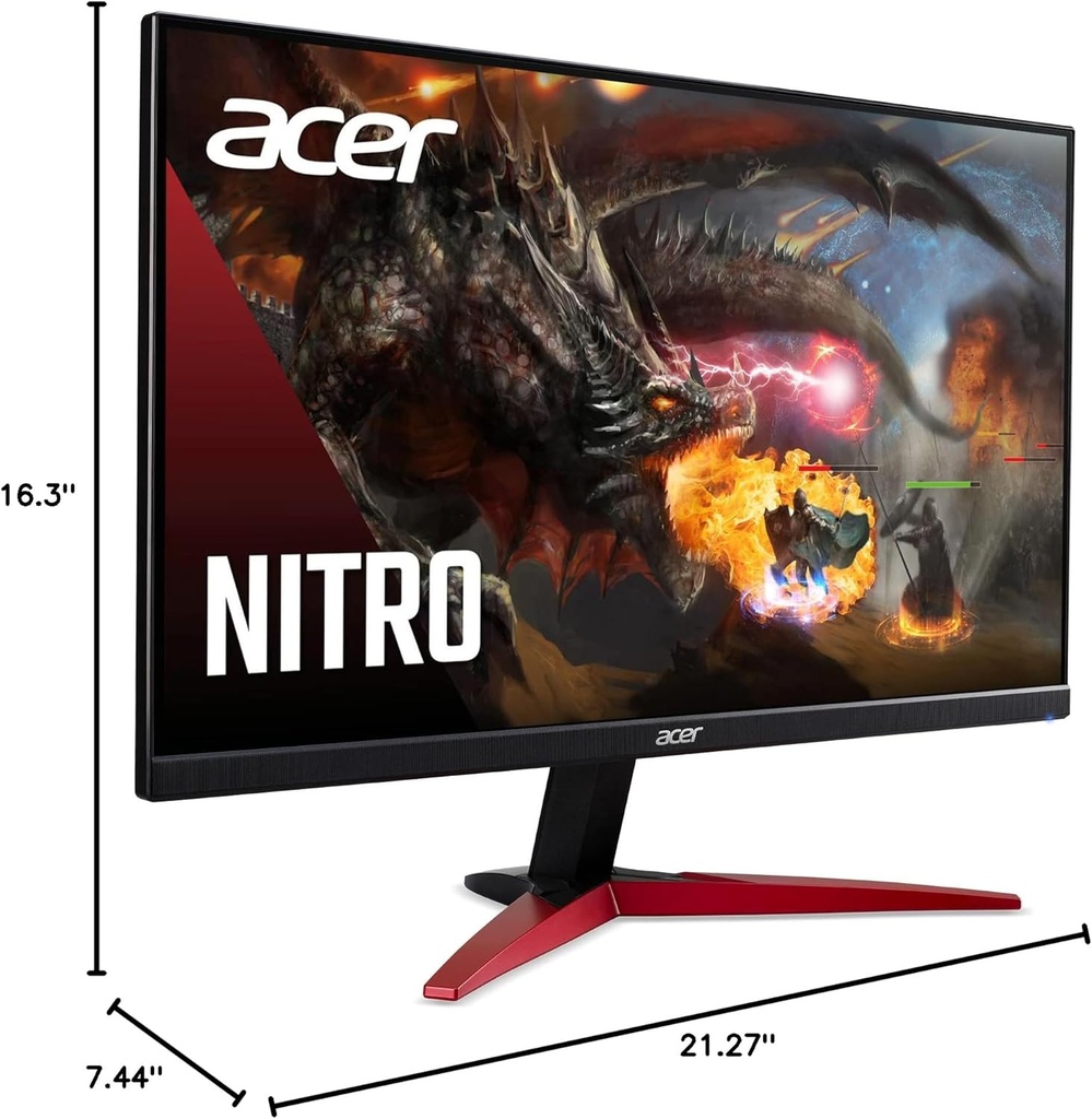 Monitor Acer Nitro KG241Y SBIIP - 24” - Full HD VA - 165 Hz