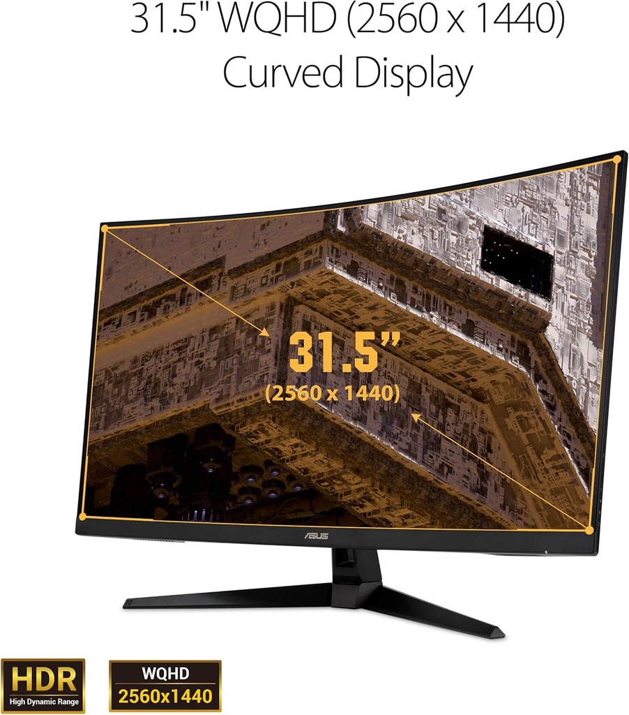 Monitor Curvo Asus VG328H18 - 32" Full HD VA - 144HZ