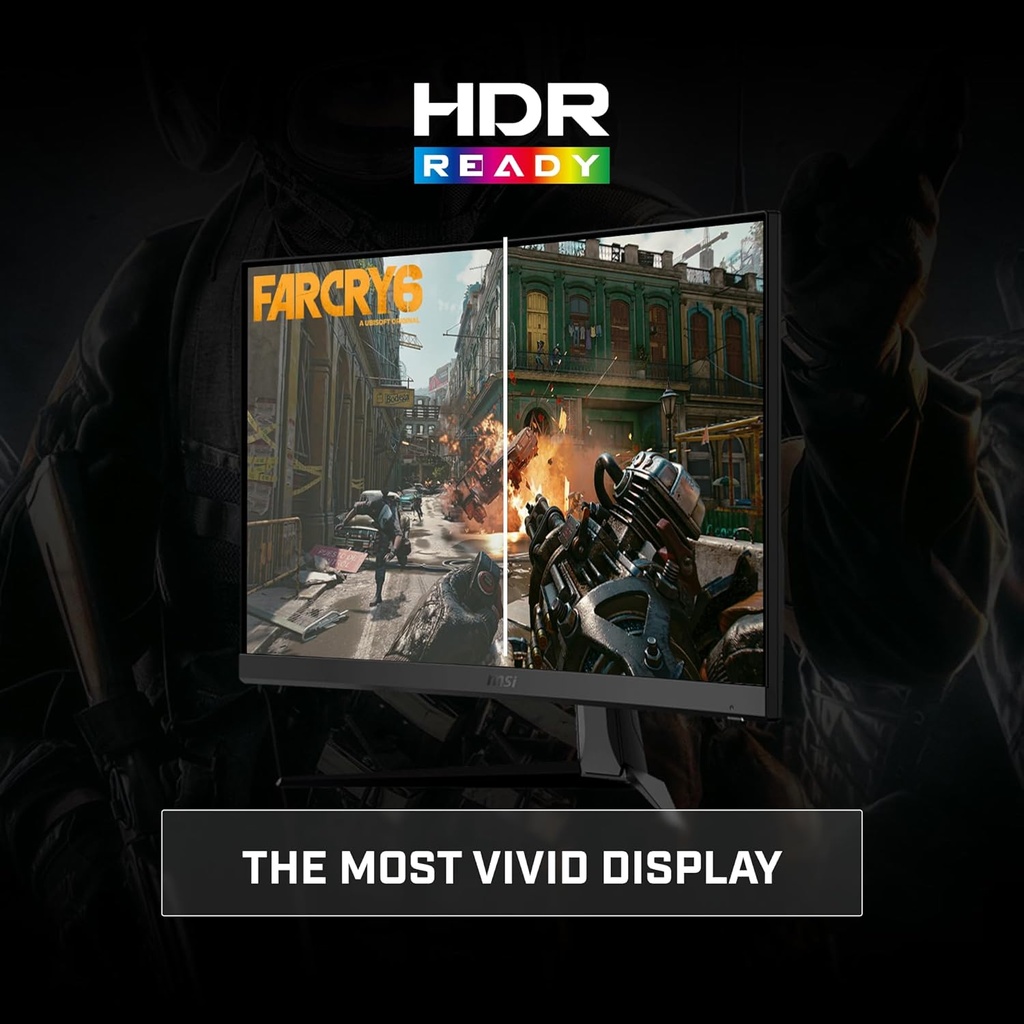 Monitor Curvo MSI G27C4X - 27" Full HD - 250 Hz - HDR Ready