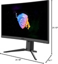 Monitor Curvo MSI Optix G24C6P - 24" Full HD VA - 144Hz 1ms