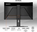 Monitor GIGABYTE G24F2 - 24" Full HD IPS - 165Hz/180Hz(OC) - HDR