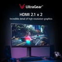 Monitor LG UltraGear 32GN50R-B - 32" Full HD VA - 165Hz