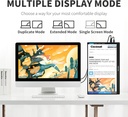 Monitor Portatil ReHisk - 15.6" Full HD IPS - HDMI & USB-C - HDR Ready