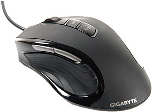Mouse Gamer GIGABYTE GM-M6980X Black 9 Buttons Tilt Wheel USB Wired Pro-Laser