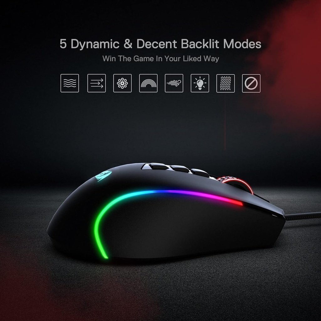 Mouse REDRAGON PREDATOR M612 Black