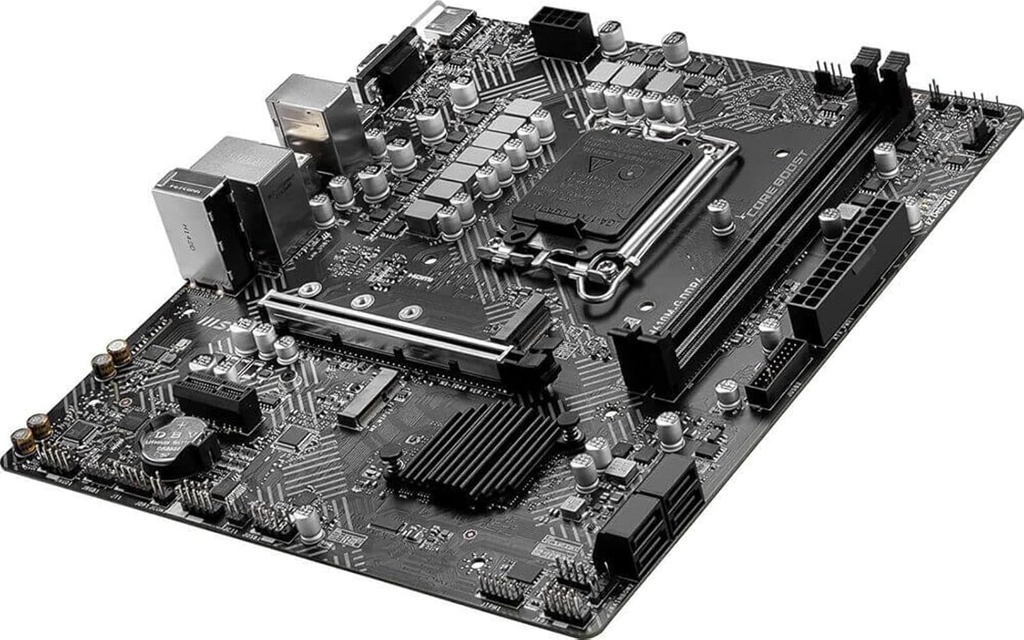 Tarjeta Madre MSI PRO H610M-G DDR4 LGA 1700 Intel H610 SATA 6Gb/s Micro ATX Intel Motherboard