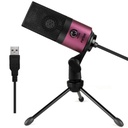 Microfono USB De Condensador FIFINE K669 - Cardioide Para PC, PS4, Mac - Para Streaming - Podcast - Twitch. (Pink)
